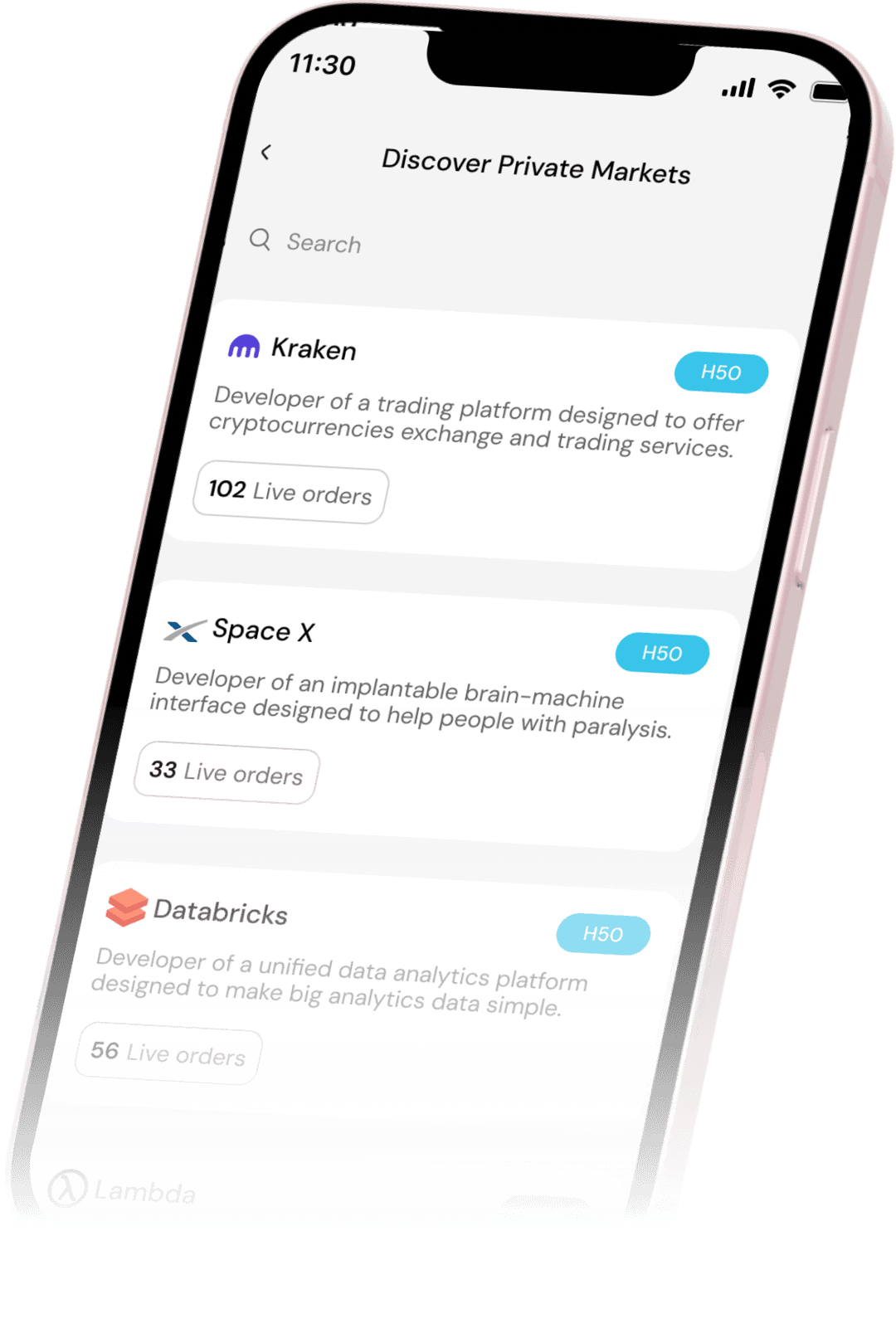 Unlock Private Markets App